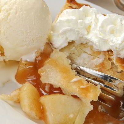 Яблочный пирог с лимонным желе