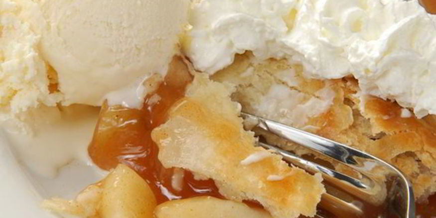 Рецепт яблочного пирога с лимонным желе