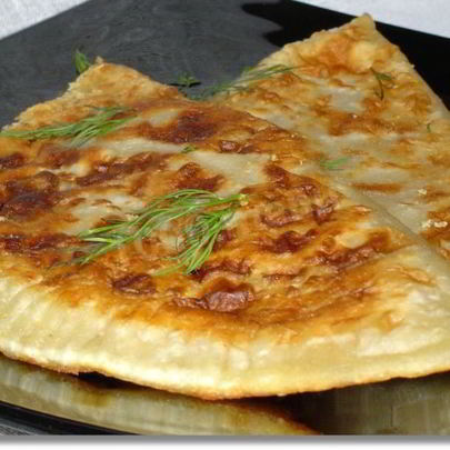 Быстрые жареные пирожки с сыром на воде