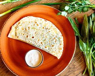 Кутабы с зеленью