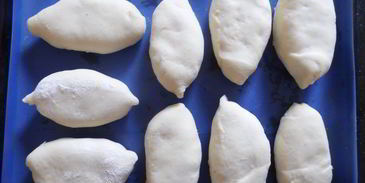 печеные пирожки с картошкой