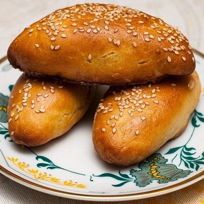Пирожки дрожжевые с картошкой