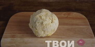 пирожки из песочного теста с клубникой