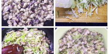 пирожки из сырного теста с капустой и вишней