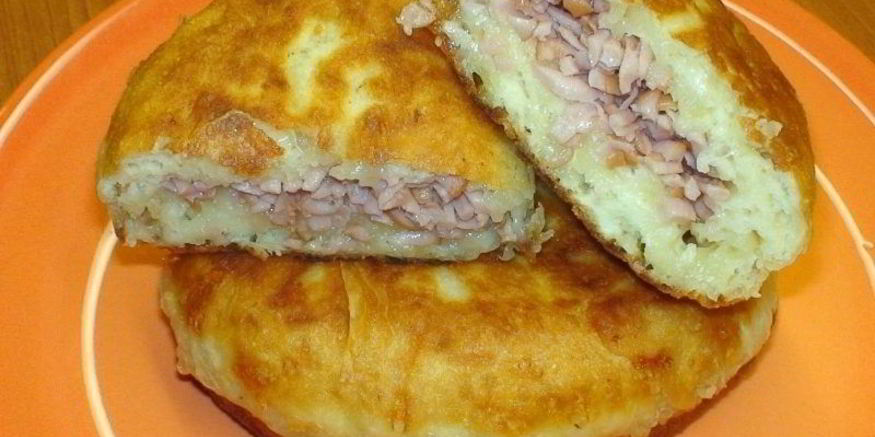 Рецепт пирожков на кефире жареные