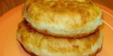 пирожки на кефире жареные