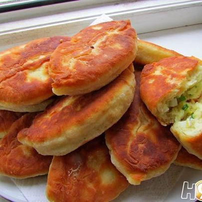 Пирожки на сметанно-кефирном тесте