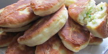 пирожки на сметанно-кефирном тесте