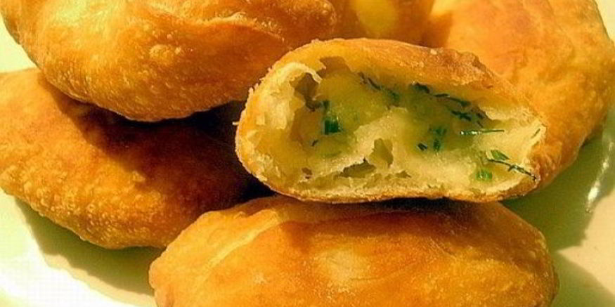 Рецепт пирожков на воде