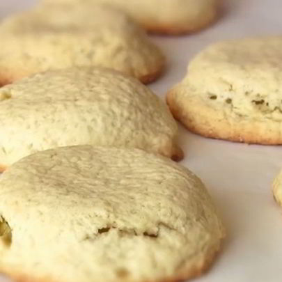 Пирожки песочные с яблоками