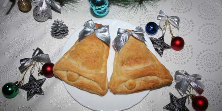 Рецепт пирожков праздничных колокольчики