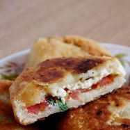 Рецепт Пирожков с брынзой и зеленью