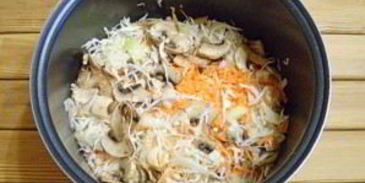 пирожки с капустой и грибами жареные