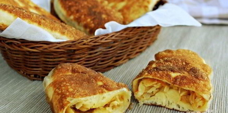 Рецепт пирожков с капустой жареные