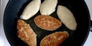 пирожки с капустой жареные