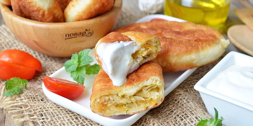 Рецепт пирожков с капустой