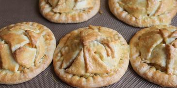 пирожки с курицей и картошкой в духовке