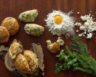 Пирожки с квашеной капустой