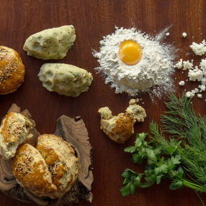 Пирожки с квашеной капустой