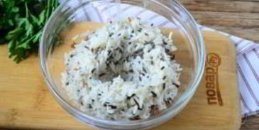 пирожки с мясом и диким рисом