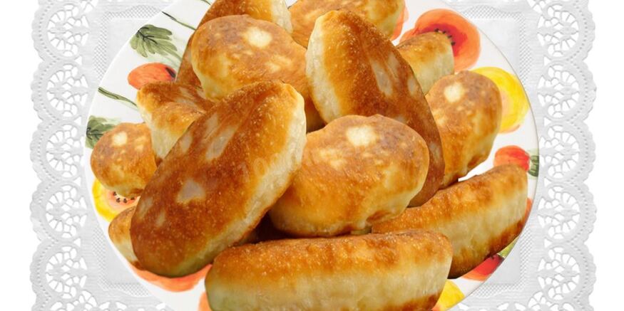 Рецепт пирожков с повидлом на сдобном тесте