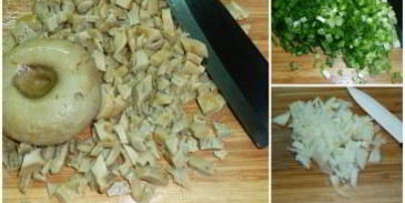 пирожки с солеными грибами