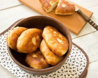 Пирожки с сыром на кефире