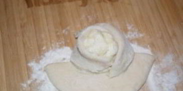 пирожки с творогом из дрожжевого теста