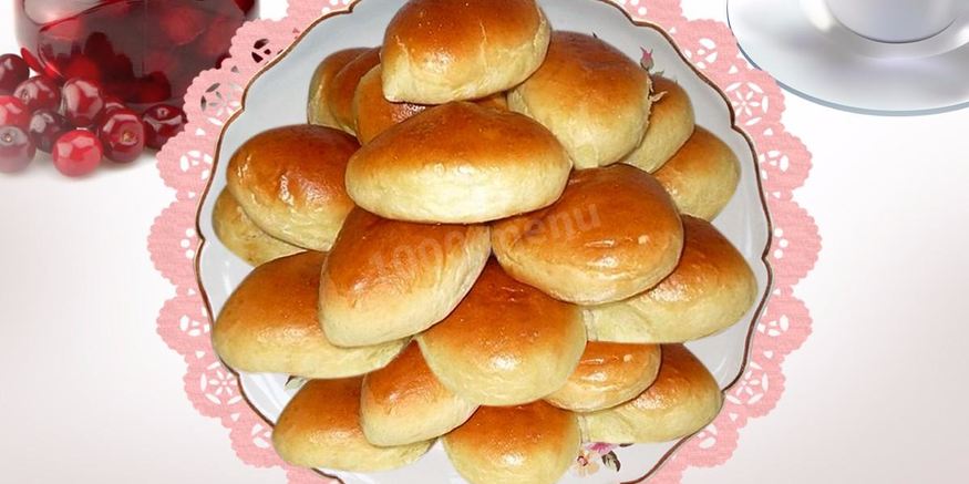 Рецепт пирожков с вареньем из дрожжевого теста