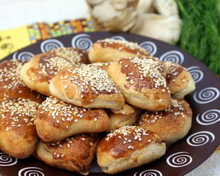 Пирожки с вешенками