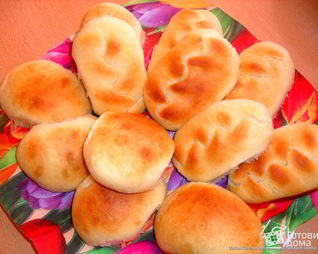 Пирожки с яблоками Пухляшки