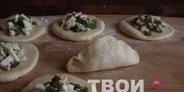 пирожки с яйцом и луком