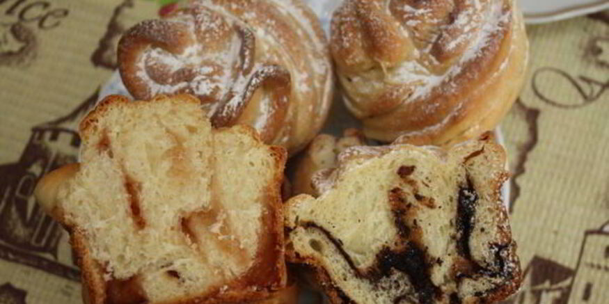 Рецепт пирожков-завитков