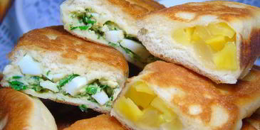 пирожки жареные