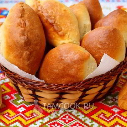 Постные пирожки с капустой