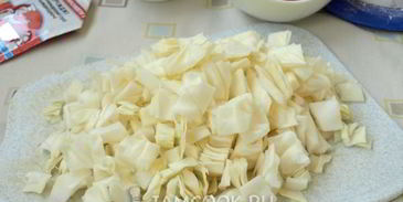 постные пирожки с капустой