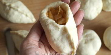 постные пирожки с капустой