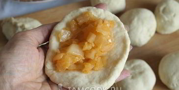 постные пирожки с капустой