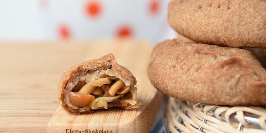 Рецепт постных пирожков с маринованными опятами