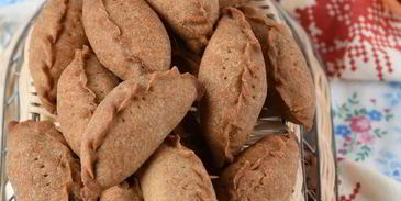 постные пирожки с маринованными опятами