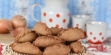 постные пирожки с маринованными опятами