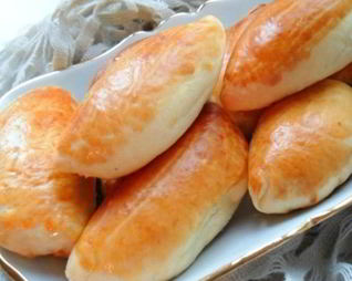 Сибирские пирожки с тыквой и калиной