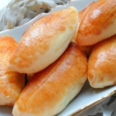 Сибирские пирожки с тыквой и калиной