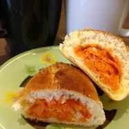 Рецепт Сладких пушистых дрожжевых пирожков с начинкой из моркови