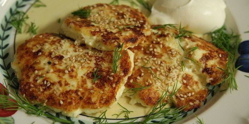 Рецепт жареных пирожков из картофеля и творога