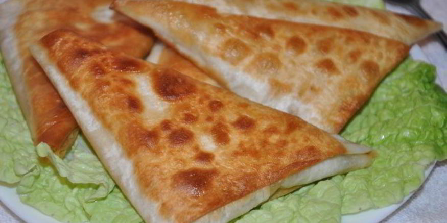 Рецепт жареных пирожков из лаваша