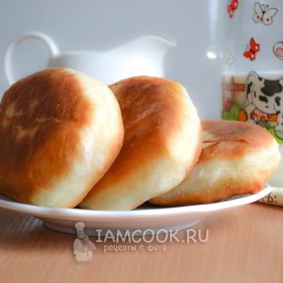 Жареные пирожки на кефире
