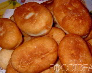 Жареные пирожки с картошкой