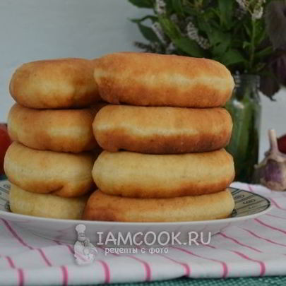 Жареные пирожки с яйцом и рисом