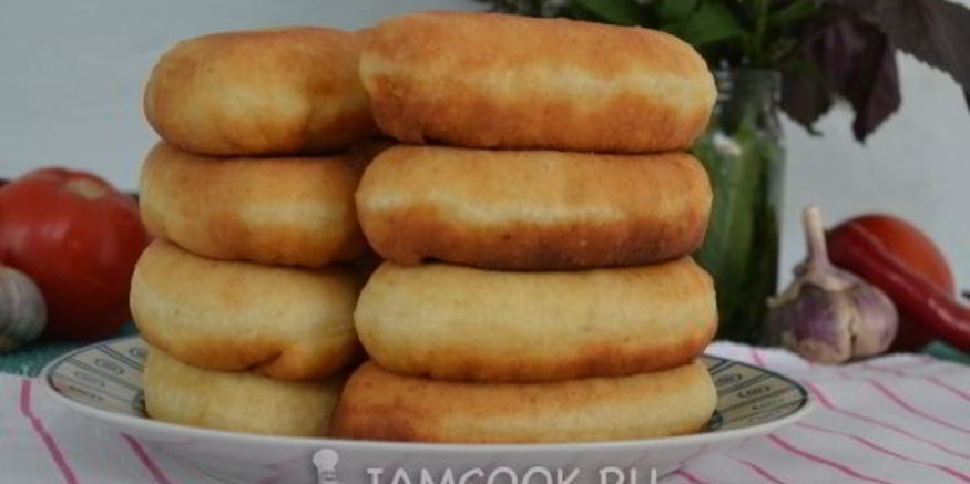 Рецепт жареных пирожков с яйцом и рисом